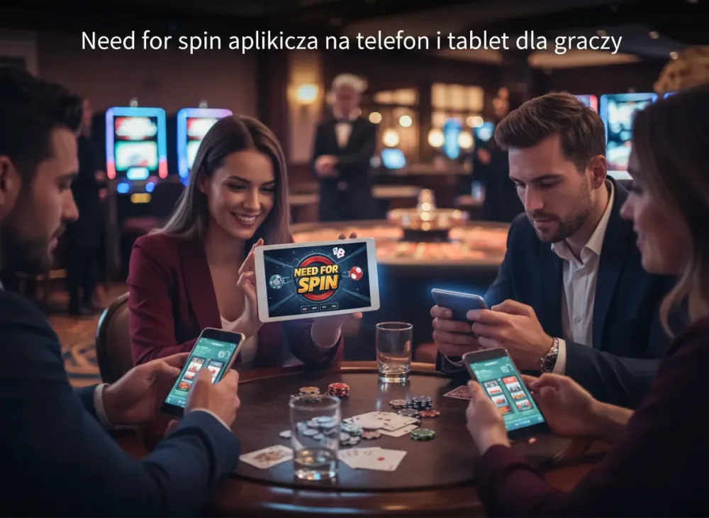 Need for spin aplikacja na telefon i tablet dla graczy